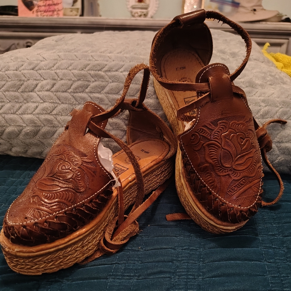 Rampos Leather huaraches Sandals